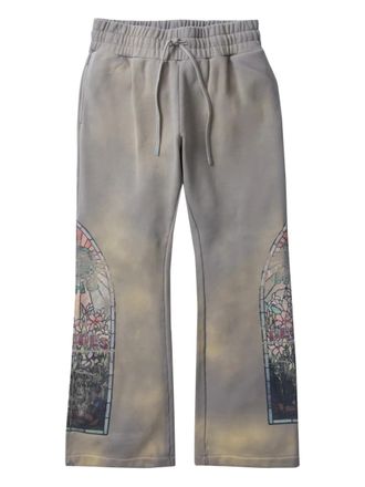 Who Decides War by Ev Bravado Pantaloni sportivi con stampa - Grigio