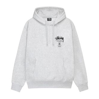 Stüssy Hoodies & sweatvesten, Heren, Grijs, L, Hoodies