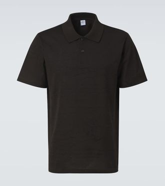 Berluti Scritto cotton piqu&eacute; polo shirt