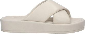 Bagatt Witte Hanoi Slippers voor Vrouwen - Dames - Sandalen - Wit - 39 EU - Schoenen