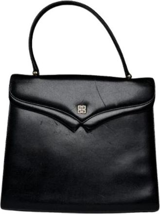 Givenchy Pre-owned Handbags, female, Black, Size: ONE SIZE Pre-owned Leather handbags