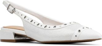Donald J Pliner Lavinah Studded Slingback Pump in Off White at Nordstrom, Size 5.5