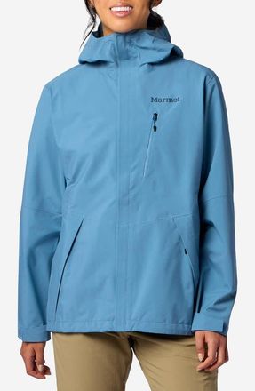 Marmot Waterproof Hooded Jacket in Summer Storm at Nordstrom, Size X-Large