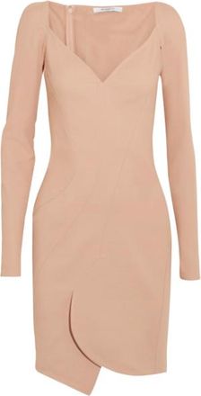 Givenchy Nude Asymmetric Mini Dress Size 42