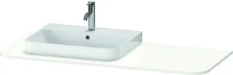 Duravit Happy D.2 Plus Console Hp031k, 1300x550 Mm, 1 D&eacute;coupe &Agrave; - Duravit