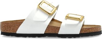 Birkenstock Sandali slides Sydney - Bianco