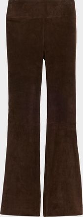 SPRWMN Micro Flare Suede Leggings