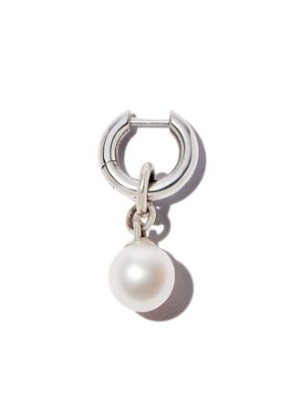 M. Cohen pearl single earring - Silver