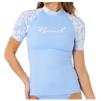 Rip Curl Pacific Coast UPF S/S Rashvest Lycra f&uuml;r Damen | blau