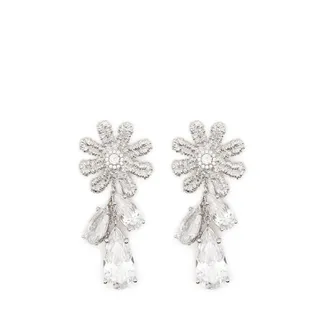 Shushu/Tong X YVMIN Flower-motif Drop Earrings