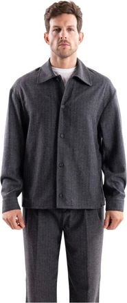 Paolo Pecora Light Jackets - Jackets - Hombre - Gris - XL