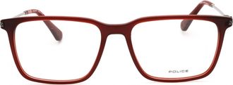 Police VPLG77M Eyeglasses - Red