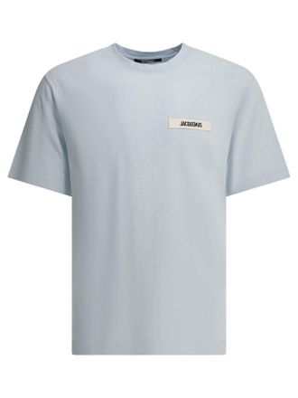 Jacquemus Gros Grain T-Shirt mit Rundhalsausschnitt