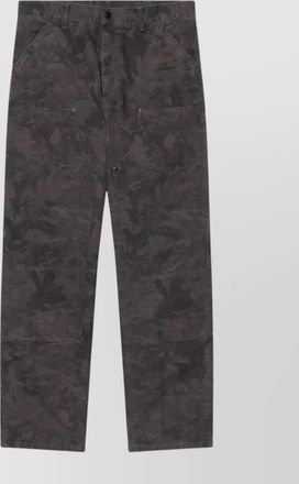 Carhartt Work in Progress camouflage straight-leg trousers