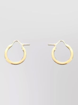 Miu Miu metal hoop earrings fashion jewelry