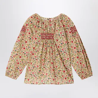 BONPOINT Poldie Floral Organic Cotton Blouse