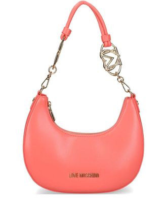 Love Moschino Jewel hobo bag - women - Polyurethane - One Size - Red