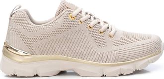 Xti Womens Lace-Up Casual Sneakers 141513