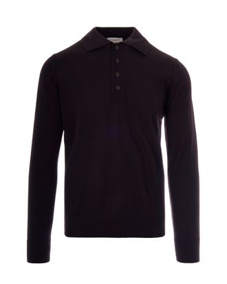 Paolo Pecora Virgin Wool Polo Shirt
