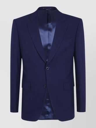 Paul Smith wool tailored-fit single-breasted suit jacket