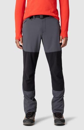 Outdoor Research Cirque Lite Water Resistant Alpine Climbing Pants in Storm/Black at Nordstrom, Size Xx-Large R