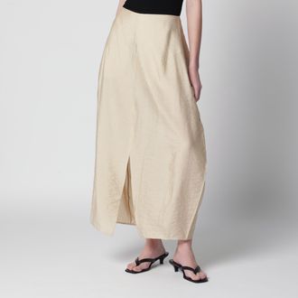 Toteme Parachute skirt in silk blend