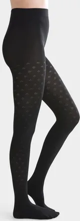 Simons Womens Tone-on-tone floral tights Exclusive collection from Italy