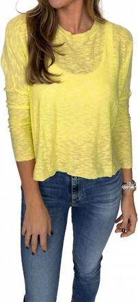 Stitchdrop Sandcastle Sweater In Yellow