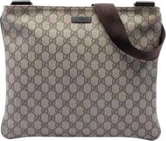 Gucci Pre-owned Crossbody Bag - Dames - Vintage Schoudertas - Beige - ONE Size - Vintage