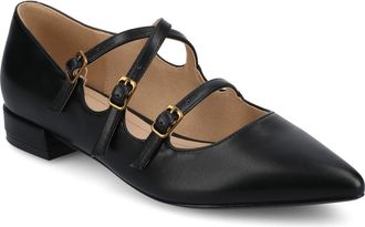 Journee Collection Gretal Mary Jane Flat in Black at Nordstrom Rack, Size 9.5