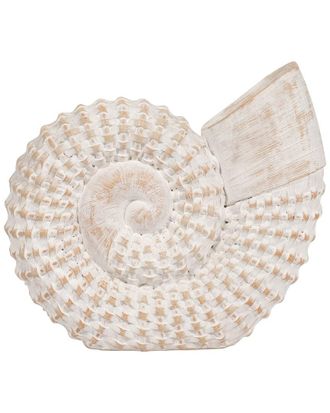 Sagebrook Home 7In Ceramic Shell Table Accent