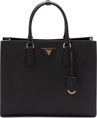 Prada Black Saffiano Lux Tote