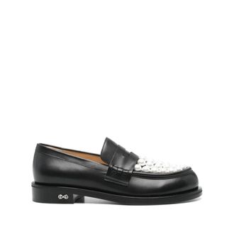 Mach & Mach Loafers, female, Black, 5 1/2 UK, Sirene Bicolour Pearl Loafers