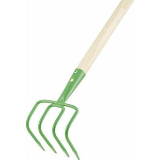 OEM Binette Para Campos Y Jard&iacute;n 4 Dientes Con Asa