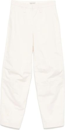 Semicouture Pantaloni in cotone - Bianco