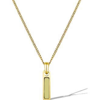 Vincero Mens Birthstone Pendant Necklace in Gold - November at Nordstrom