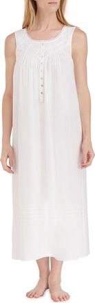 Eileen West Cotton Lawn Ballet Nightgown in Solid White at Nordstrom, Size X-Small