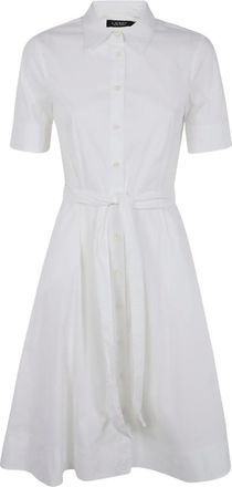 Lauren Ralph Lauren Abito midi - Bianco
