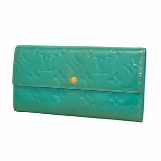 Louis Vuitton Blue Lagon Long Wallet (Bi-Fold) (Pre-Owned)