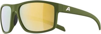 Alpina Nacan I Mirror Cat 3 Sonnenbrille - Unisex | gr&uuml;n/ bronce mirror