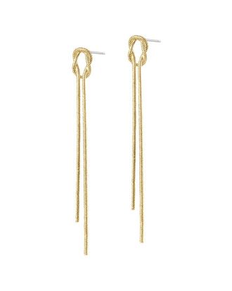 Electric Picks 14K Plated Kelly Statement Earrings