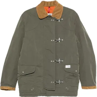 Fay Corduroy-collar Lobster-clasp Jacket