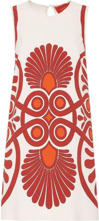 La DoubleJ Medallion geometric-print dress - women - Elastane/Viscose - S - White