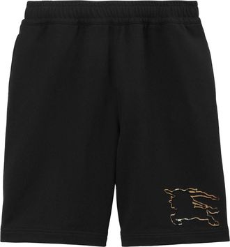 Burberry EKD-motif cotton shorts - men - Cotton - S - Black