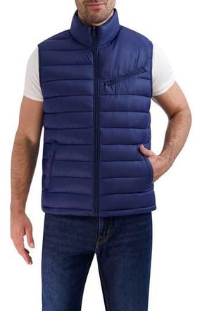 Cole Haan Quilted Puffer Vest in Navy at Nordstrom Rack, Size Xx-Large
