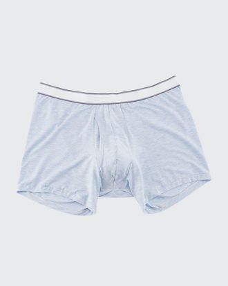 Derek Rose Ethan Stretch Jersey Trunk Boxer Briefs (Longer Leg)