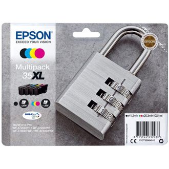 Epson Padlock C13t35964020 Cartucho De Tinta 1 Pieza(s) Original Alto Rendimiento (xl) Negro, Cian, Magenta, Amarillo