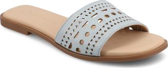 Journee Collection Brodie Slide Sandal in Blue at Nordstrom Rack, Size 9.5