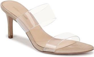 Veronica Beard Asha 75 Sandal in Clear/Sand at Nordstrom, Size 7.5