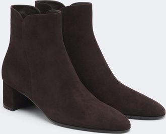 Gianvito Rossi Lisa suede ankle boots